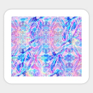 Colorful Holographic Pattern Sticker